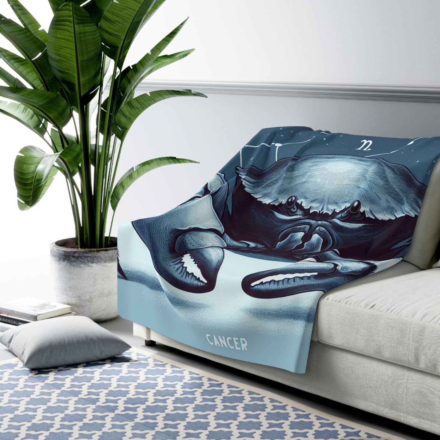 Cancer Sherpa Fleece Blanket