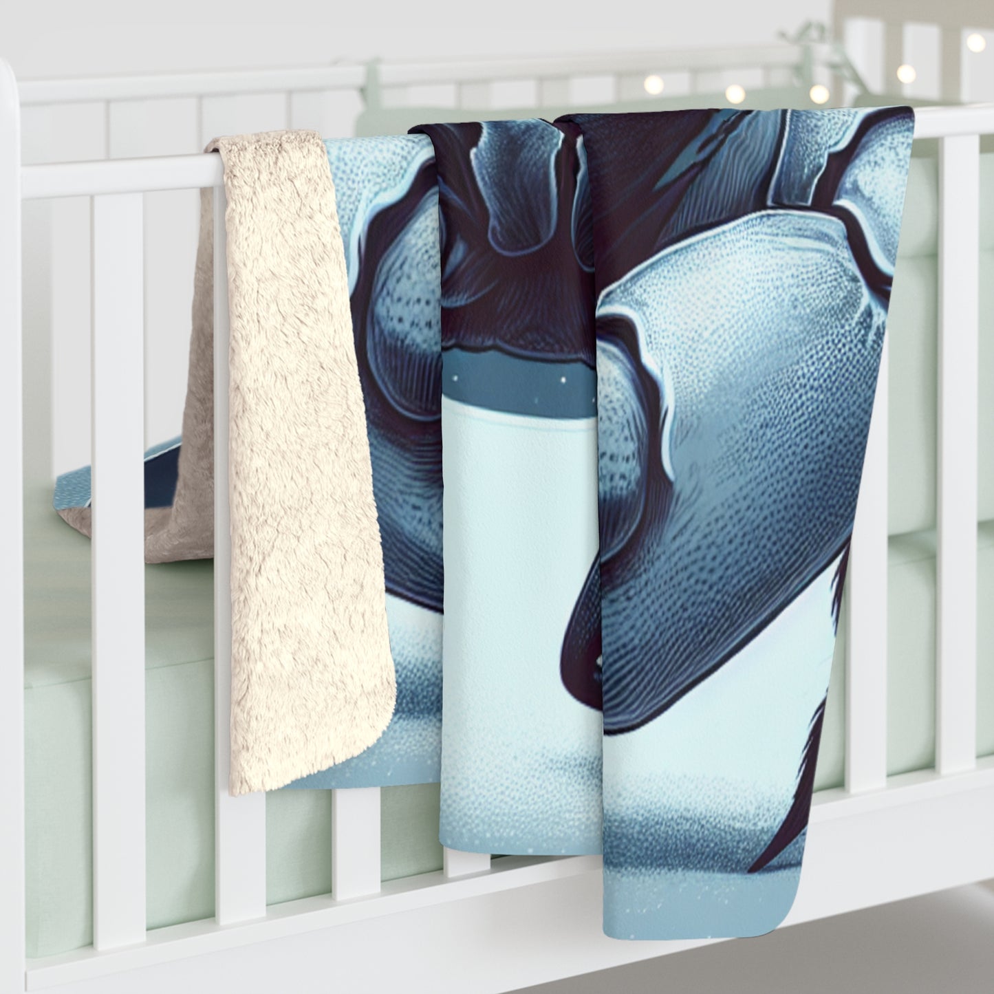 Cancer Sherpa Fleece Blanket