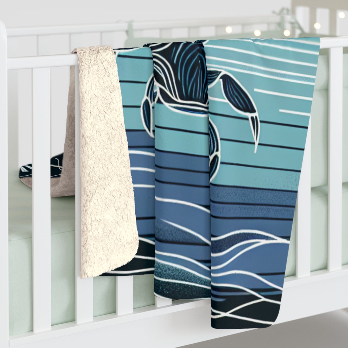 Cancer Sherpa Fleece Blanket