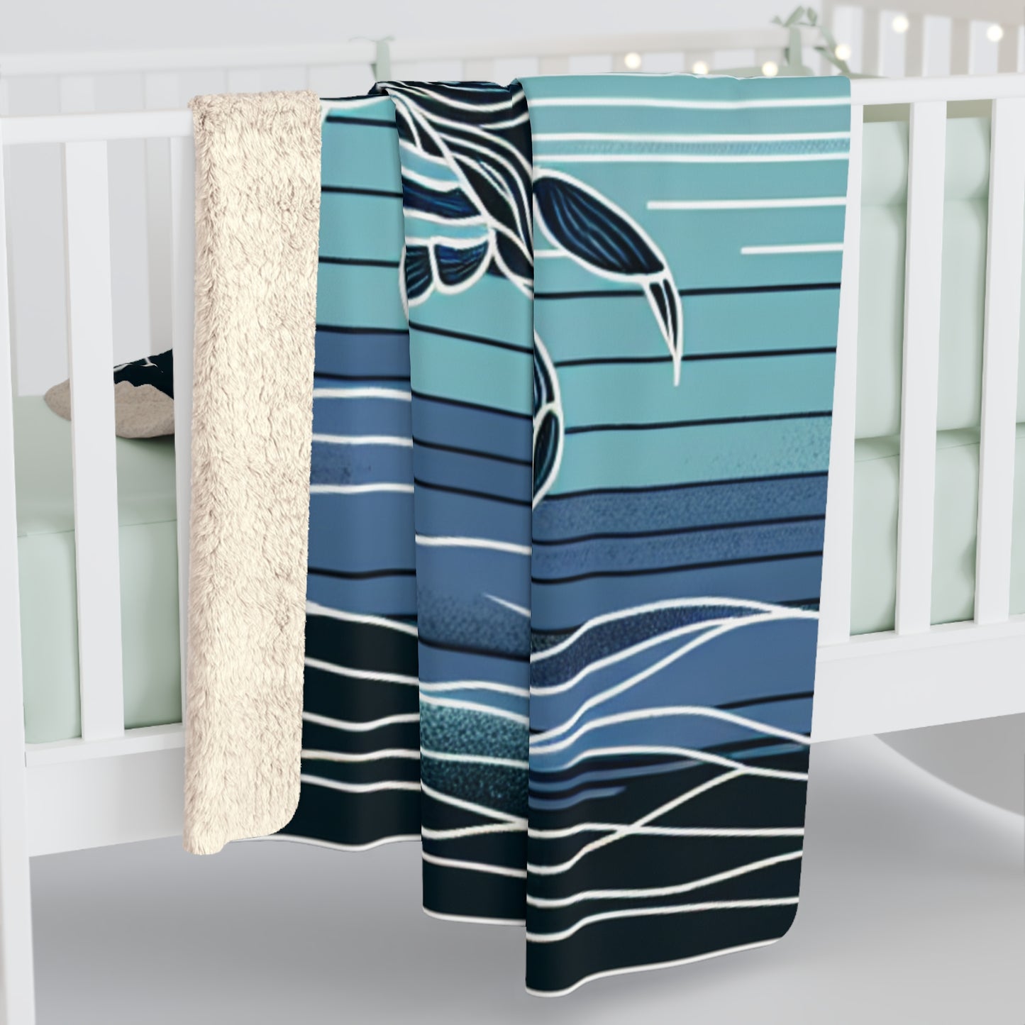 Cancer Sherpa Fleece Blanket