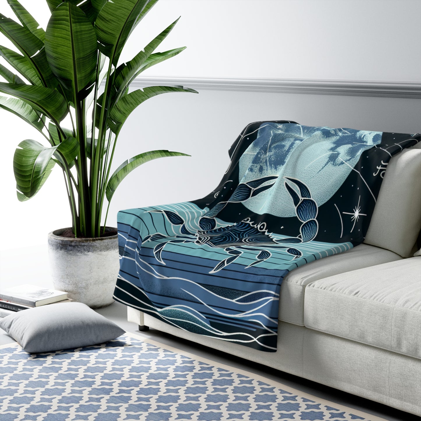 Cancer Sherpa Fleece Blanket